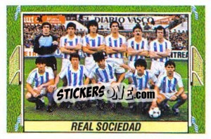 Cromo Real Sociedad - Liga Spagnola 1984-1985
 - Colecciones ESTE