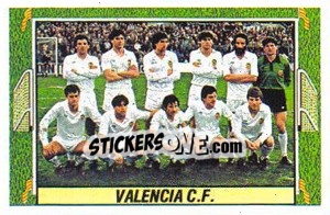Cromo Valencia C.F. - Liga Spagnola 1984-1985
 - Colecciones ESTE