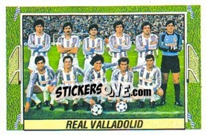 Figurina Real Valladolid - Liga Spagnola 1984-1985
 - Colecciones ESTE