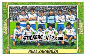 Cromo Real Zaragoza - Liga Spagnola 1984-1985
 - Colecciones ESTE