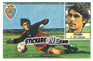 Sticker Vicuña - Liga Spagnola 1984-1985
 n. 230 - Colecciones ESTE