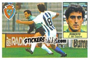 Cromo Roberto - Liga Spagnola 1984-1985
 - Colecciones ESTE