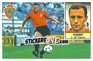 Cromo Purroy - Liga Spagnola 1984-1985
 - Colecciones ESTE