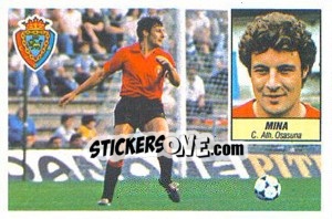 Sticker Mina - Liga Spagnola 1984-1985
 - Colecciones ESTE