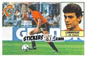 Cromo Lumbreras - Liga Spagnola 1984-1985
 - Colecciones ESTE
