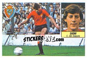 Sticker Dioni - Liga Spagnola 1984-1985
 - Colecciones ESTE