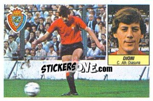 Sticker Dioni - Liga Spagnola 1984-1985
 n. 238 - Colecciones ESTE