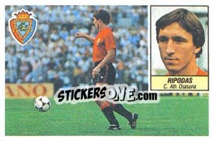 Sticker Rípodas - Liga Spagnola 1984-1985
 n. 240 - Colecciones ESTE
