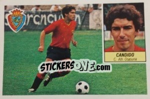 Sticker Cándido - Liga Spagnola 1984-1985
 n. 241 - Colecciones ESTE