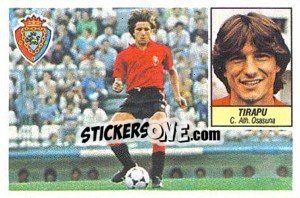 Sticker Tirapu - Liga Spagnola 1984-1985
 n. 242 - Colecciones ESTE