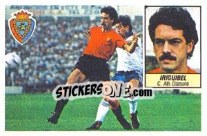 Sticker Iriguibel - Liga Spagnola 1984-1985
 - Colecciones ESTE