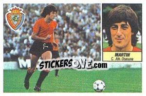 Sticker Martín - Liga Spagnola 1984-1985
 n. 246 - Colecciones ESTE