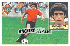 Cromo Arechavaleta - Liga Spagnola 1984-1985
 - Colecciones ESTE