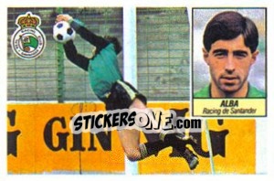 Cromo Alba - Liga Spagnola 1984-1985
 - Colecciones ESTE