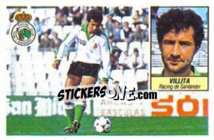 Cromo Villita - Liga Spagnola 1984-1985
 - Colecciones ESTE