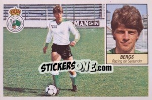 Sticker Bergs - Liga Spagnola 1984-1985
 - Colecciones ESTE