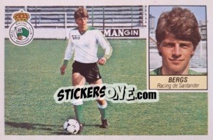 Sticker Bergs - Liga Spagnola 1984-1985
 n. 266 - Colecciones ESTE