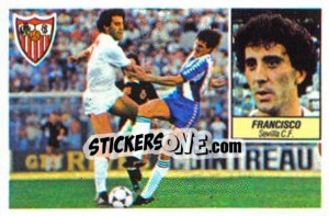 Cromo Francisco - Liga Spagnola 1984-1985
 - Colecciones ESTE