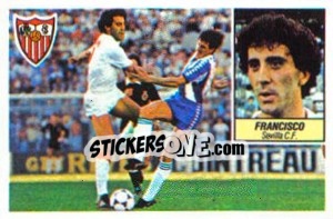 Sticker Francisco - Liga Spagnola 1984-1985
 n. 277 - Colecciones ESTE