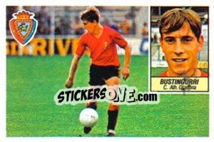 Sticker 17 Bustingorri (C.A. Osasuna) - Liga Spagnola 1984-1985
 n. 399 - Colecciones ESTE
