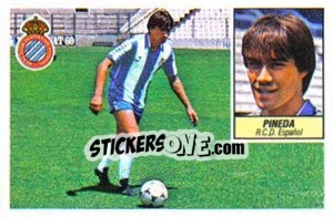Cromo 18 Pineda (R.C.D. Español) - Liga Spagnola 1984-1985
 - Colecciones ESTE