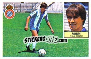 Figurina 18 Pineda (R.C.D. Español) - Liga Spagnola 1984-1985
 - Colecciones ESTE