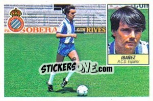 Sticker 19 Ibañez (R.C.D. Español) - Liga Spagnola 1984-1985
 - Colecciones ESTE