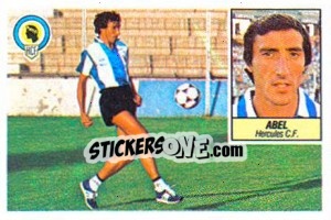 Sticker 20 Abel (Hércules C.F., balon en el aire) - Liga Spagnola 1984-1985
 - Colecciones ESTE