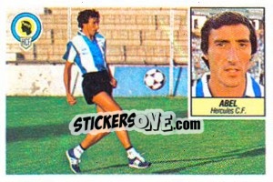 Sticker 20 Abel (Hércules C.F., balon en el aire) - Liga Spagnola 1984-1985
 n. 402 - Colecciones ESTE
