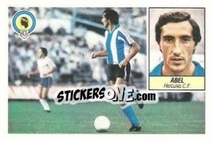 Figurina 20bis Abel (Hércules C.F., balon en el cesped, double imagen) - Liga Spagnola 1984-1985
 - Colecciones ESTE