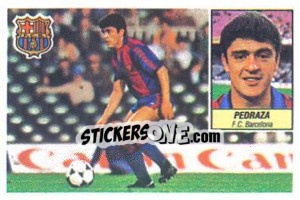 Sticker 26 Pedraza (F.C. Barcelona)
