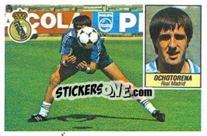 Figurina 32 Ochotorena (Real Madrid) - Liga Spagnola 1984-1985
 n. 417 - Colecciones ESTE
