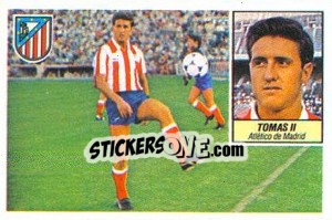 Figurina 34 Tomás II (Atlético de Madrid) - Liga Spagnola 1984-1985
 - Colecciones ESTE