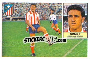 Sticker 34 Tomás II (Atlético de Madrid) - Liga Spagnola 1984-1985
 n. 419 - Colecciones ESTE