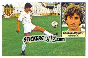 Cromo 40 Arroyo (Valencia C.F.) - Liga Spagnola 1984-1985
 - Colecciones ESTE