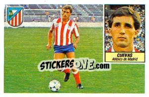 Sticker 41 Cuevas (Atlético de Madrid) - Liga Spagnola 1984-1985
 - Colecciones ESTE