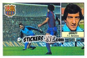 Cromo Urruti - Liga Spagnola 1984-1985
 - Colecciones ESTE