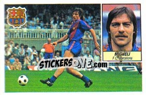 Sticker Migueli - Liga Spagnola 1984-1985
 - Colecciones ESTE