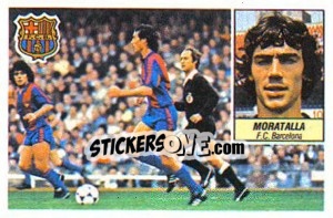 Cromo Moratalla - Liga Spagnola 1984-1985
 - Colecciones ESTE