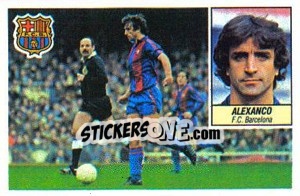 Sticker Alexanco - Liga Spagnola 1984-1985
 - Colecciones ESTE