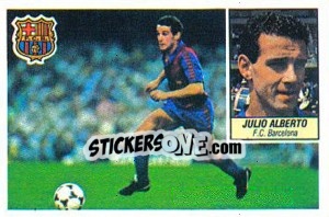 Sticker Julio Alberto - Liga Spagnola 1984-1985
 - Colecciones ESTE