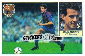 Cromo Julio Alberto - Liga Spagnola 1984-1985
 - Colecciones ESTE