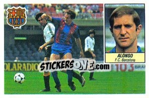 Sticker Alonso - Liga Spagnola 1984-1985
 n. 13 - Colecciones ESTE