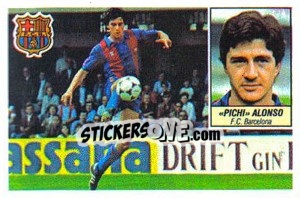 Sticker Pichi Alonso - Liga Spagnola 1984-1985
 - Colecciones ESTE