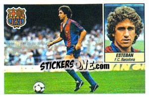 Cromo Esteban - Liga Spagnola 1984-1985
 - Colecciones ESTE