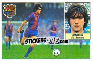 Sticker Marcos - Liga Spagnola 1984-1985
 - Colecciones ESTE