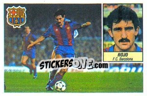 Cromo Rojo - Liga Spagnola 1984-1985
 - Colecciones ESTE