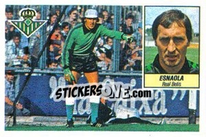 Cromo Esnaola - Liga Spagnola 1984-1985
 - Colecciones ESTE