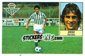 Sticker Diego - Liga Spagnola 1984-1985
 n. 24 - Colecciones ESTE