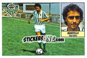 Cromo Mantilla - Liga Spagnola 1984-1985
 - Colecciones ESTE